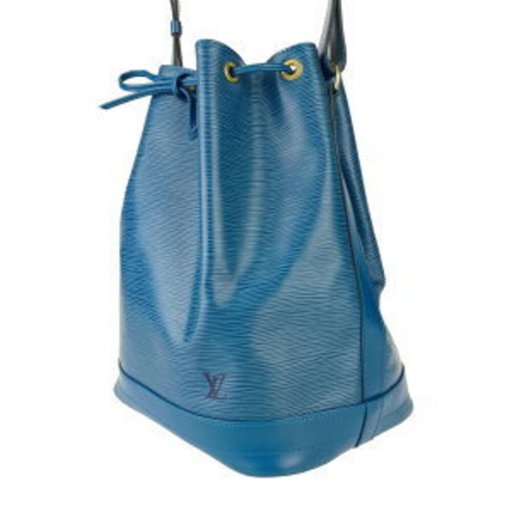 Louis Vuitton leather Epi style Blue Toledo Bag drawstring Shoulder Noe